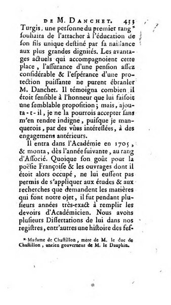 Histoire de l'Academie royale des inscriptions et belles lettres depuis son establissement jusqu'à present avec les Mémoires de littérature tirez des registres de cette Académie..