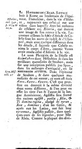 Histoire de l'Academie royale des inscriptions et belles lettres depuis son establissement jusqu'à present avec les Mémoires de littérature tirez des registres de cette Académie..