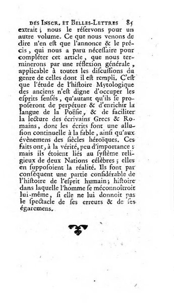 Histoire de l'Academie royale des inscriptions et belles lettres depuis son establissement jusqu'à present avec les Mémoires de littérature tirez des registres de cette Académie..