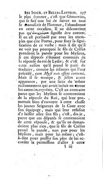 Histoire de l'Academie royale des inscriptions et belles lettres depuis son establissement jusqu'à present avec les Mémoires de littérature tirez des registres de cette Académie..