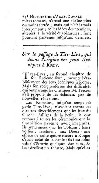 Histoire de l'Academie royale des inscriptions et belles lettres depuis son establissement jusqu'à present avec les Mémoires de littérature tirez des registres de cette Académie..