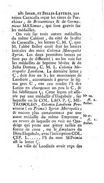 Histoire de l'Academie royale des inscriptions et belles lettres depuis son establissement jusqu'à present avec les Mémoires de littérature tirez des registres de cette Académie..