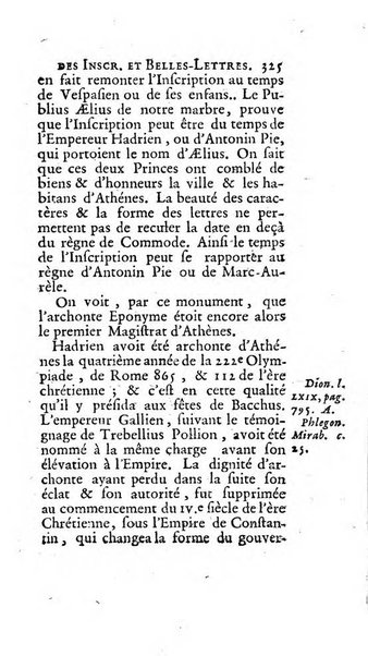 Histoire de l'Academie royale des inscriptions et belles lettres depuis son establissement jusqu'à present avec les Mémoires de littérature tirez des registres de cette Académie..