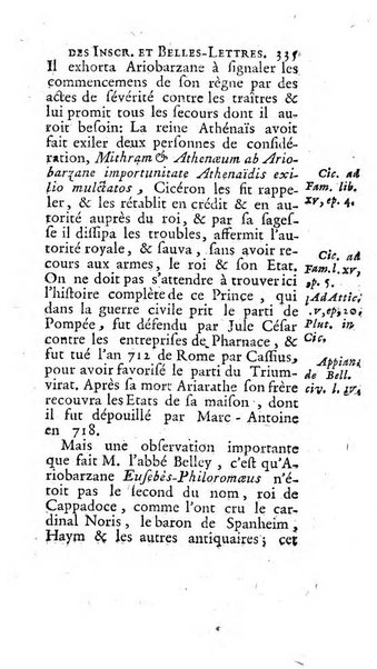 Histoire de l'Academie royale des inscriptions et belles lettres depuis son establissement jusqu'à present avec les Mémoires de littérature tirez des registres de cette Académie..