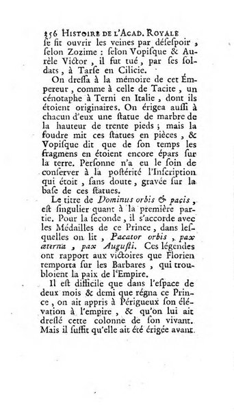 Histoire de l'Academie royale des inscriptions et belles lettres depuis son establissement jusqu'à present avec les Mémoires de littérature tirez des registres de cette Académie..