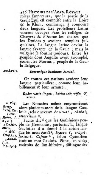 Histoire de l'Academie royale des inscriptions et belles lettres depuis son establissement jusqu'à present avec les Mémoires de littérature tirez des registres de cette Académie..