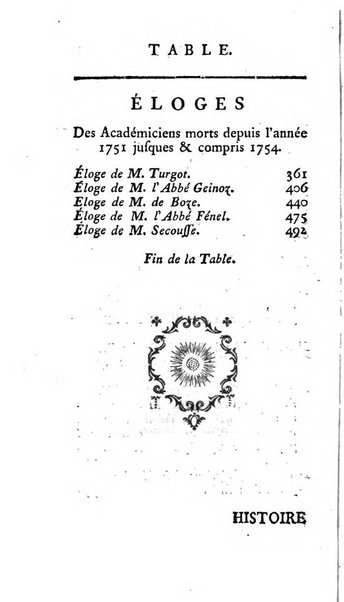 Histoire de l'Academie royale des inscriptions et belles lettres depuis son establissement jusqu'à present avec les Mémoires de littérature tirez des registres de cette Académie..