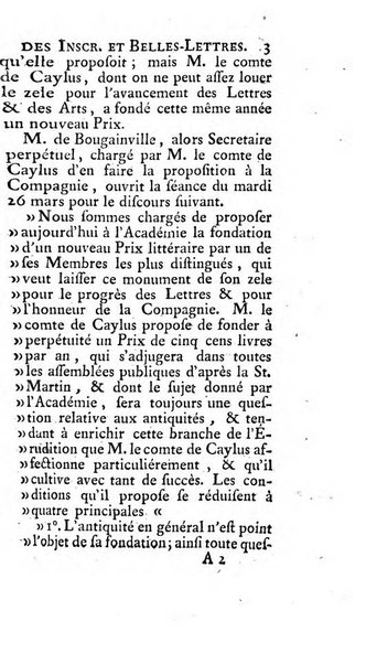 Histoire de l'Academie royale des inscriptions et belles lettres depuis son establissement jusqu'à present avec les Mémoires de littérature tirez des registres de cette Académie..