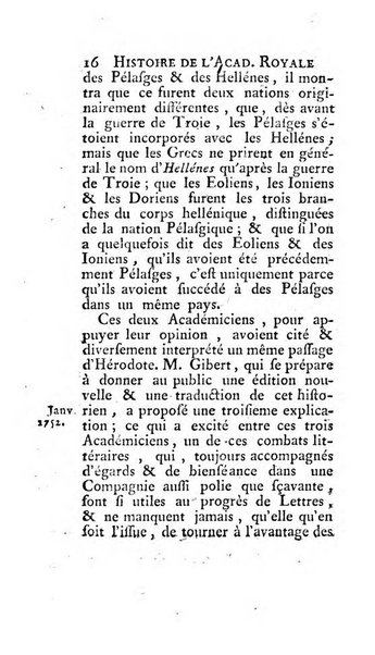 Histoire de l'Academie royale des inscriptions et belles lettres depuis son establissement jusqu'à present avec les Mémoires de littérature tirez des registres de cette Académie..