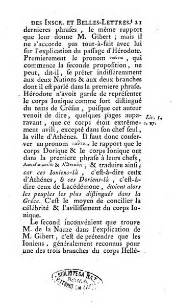 Histoire de l'Academie royale des inscriptions et belles lettres depuis son establissement jusqu'à present avec les Mémoires de littérature tirez des registres de cette Académie..