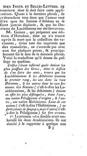 Histoire de l'Academie royale des inscriptions et belles lettres depuis son establissement jusqu'à present avec les Mémoires de littérature tirez des registres de cette Académie..