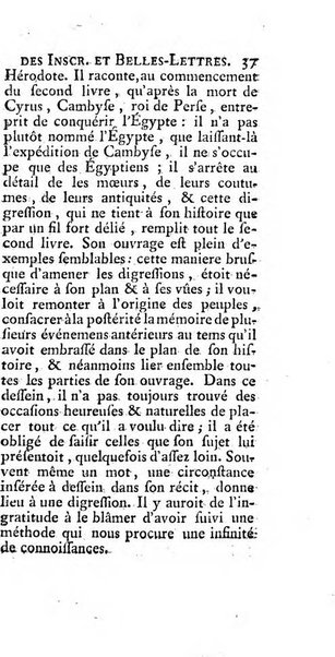 Histoire de l'Academie royale des inscriptions et belles lettres depuis son establissement jusqu'à present avec les Mémoires de littérature tirez des registres de cette Académie..