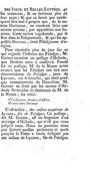 Histoire de l'Academie royale des inscriptions et belles lettres depuis son establissement jusqu'à present avec les Mémoires de littérature tirez des registres de cette Académie..