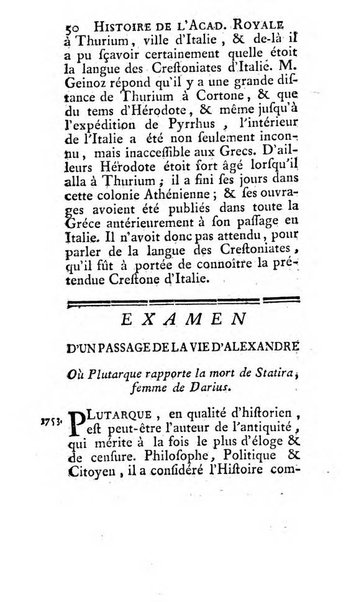 Histoire de l'Academie royale des inscriptions et belles lettres depuis son establissement jusqu'à present avec les Mémoires de littérature tirez des registres de cette Académie..