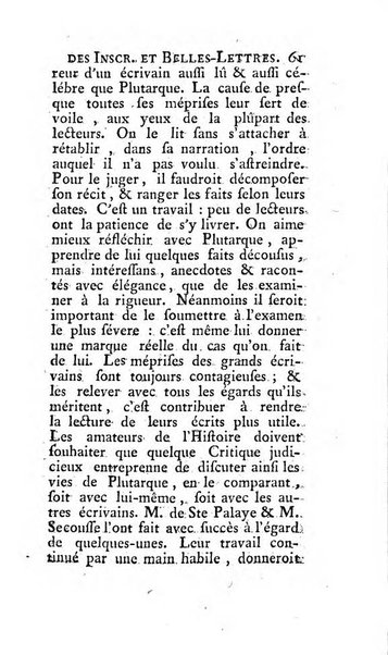 Histoire de l'Academie royale des inscriptions et belles lettres depuis son establissement jusqu'à present avec les Mémoires de littérature tirez des registres de cette Académie..