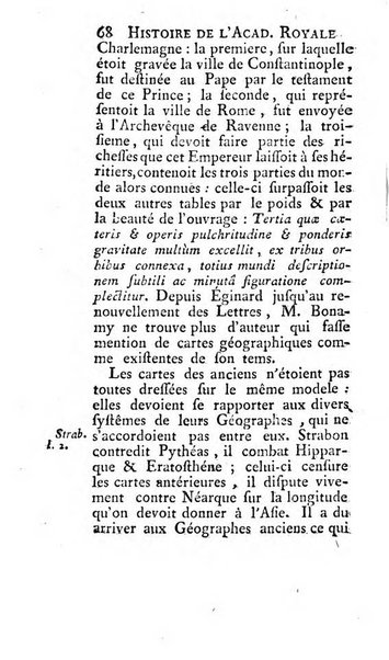 Histoire de l'Academie royale des inscriptions et belles lettres depuis son establissement jusqu'à present avec les Mémoires de littérature tirez des registres de cette Académie..