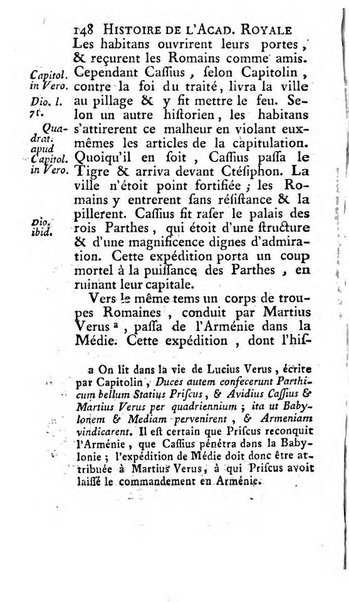 Histoire de l'Academie royale des inscriptions et belles lettres depuis son establissement jusqu'à present avec les Mémoires de littérature tirez des registres de cette Académie..