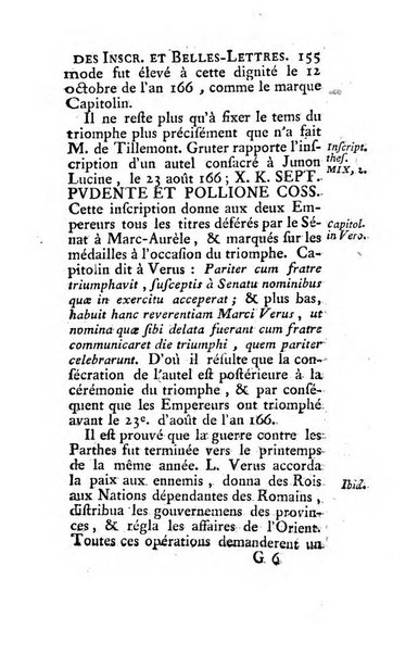 Histoire de l'Academie royale des inscriptions et belles lettres depuis son establissement jusqu'à present avec les Mémoires de littérature tirez des registres de cette Académie..