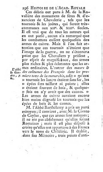 Histoire de l'Academie royale des inscriptions et belles lettres depuis son establissement jusqu'à present avec les Mémoires de littérature tirez des registres de cette Académie..