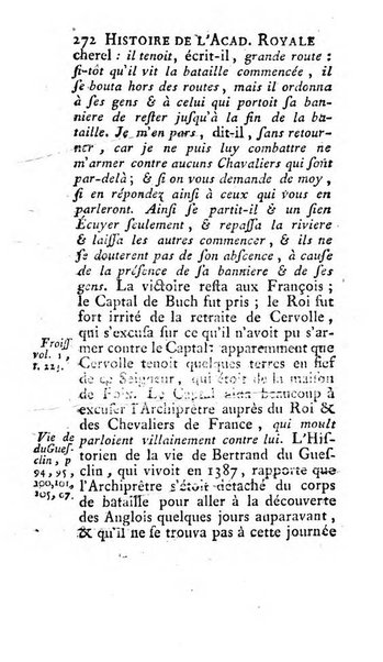 Histoire de l'Academie royale des inscriptions et belles lettres depuis son establissement jusqu'à present avec les Mémoires de littérature tirez des registres de cette Académie..