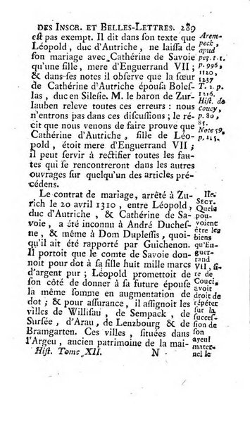 Histoire de l'Academie royale des inscriptions et belles lettres depuis son establissement jusqu'à present avec les Mémoires de littérature tirez des registres de cette Académie..