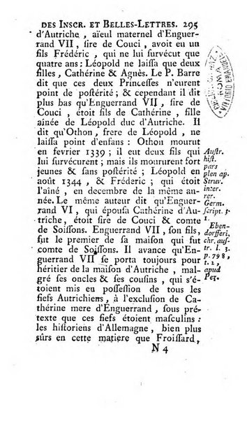 Histoire de l'Academie royale des inscriptions et belles lettres depuis son establissement jusqu'à present avec les Mémoires de littérature tirez des registres de cette Académie..