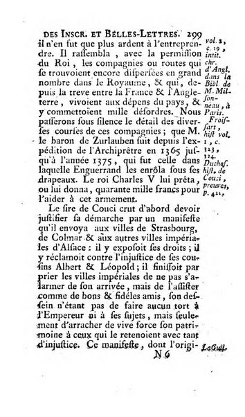 Histoire de l'Academie royale des inscriptions et belles lettres depuis son establissement jusqu'à present avec les Mémoires de littérature tirez des registres de cette Académie..