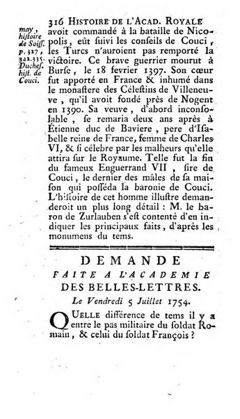 Histoire de l'Academie royale des inscriptions et belles lettres depuis son establissement jusqu'à present avec les Mémoires de littérature tirez des registres de cette Académie..