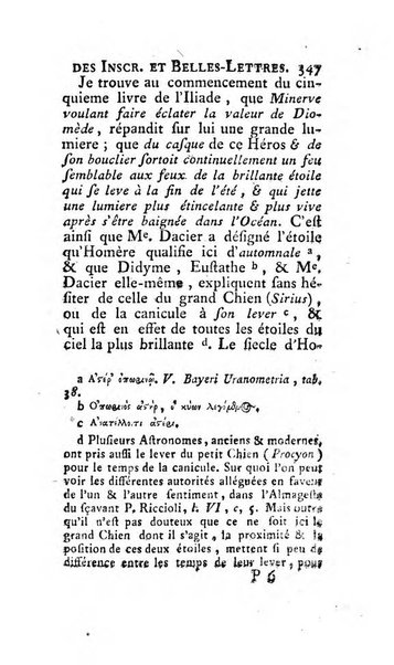 Histoire de l'Academie royale des inscriptions et belles lettres depuis son establissement jusqu'à present avec les Mémoires de littérature tirez des registres de cette Académie..