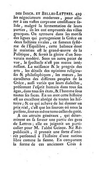 Histoire de l'Academie royale des inscriptions et belles lettres depuis son establissement jusqu'à present avec les Mémoires de littérature tirez des registres de cette Académie..