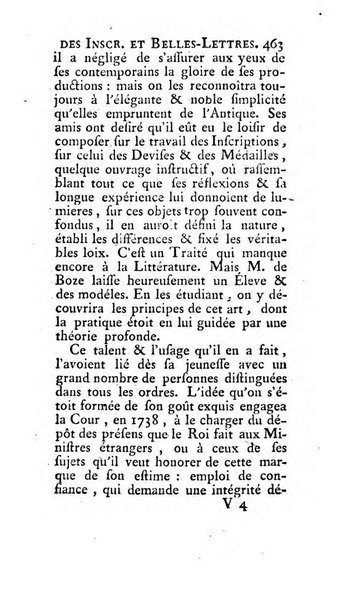 Histoire de l'Academie royale des inscriptions et belles lettres depuis son establissement jusqu'à present avec les Mémoires de littérature tirez des registres de cette Académie..