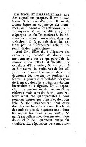 Histoire de l'Academie royale des inscriptions et belles lettres depuis son establissement jusqu'à present avec les Mémoires de littérature tirez des registres de cette Académie..