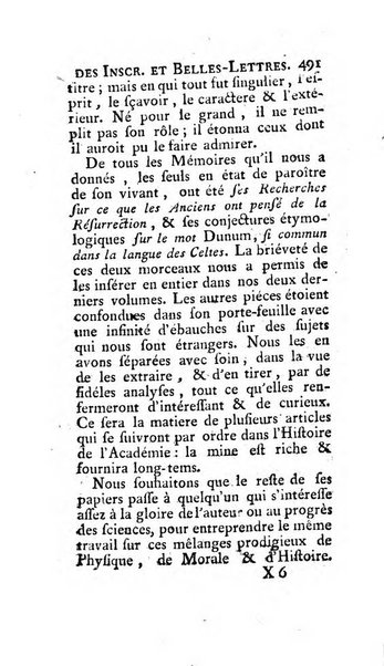 Histoire de l'Academie royale des inscriptions et belles lettres depuis son establissement jusqu'à present avec les Mémoires de littérature tirez des registres de cette Académie..