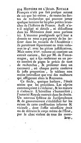 Histoire de l'Academie royale des inscriptions et belles lettres depuis son establissement jusqu'à present avec les Mémoires de littérature tirez des registres de cette Académie..