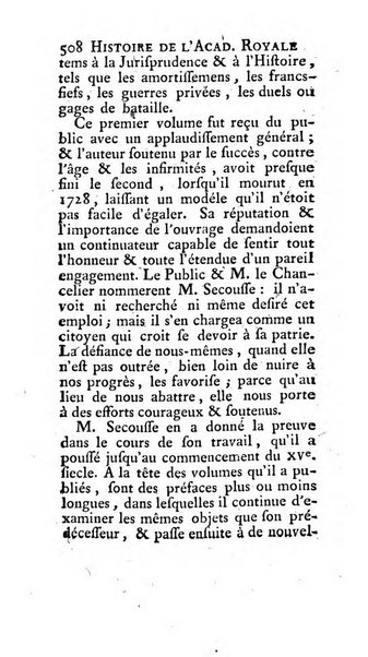 Histoire de l'Academie royale des inscriptions et belles lettres depuis son establissement jusqu'à present avec les Mémoires de littérature tirez des registres de cette Académie..