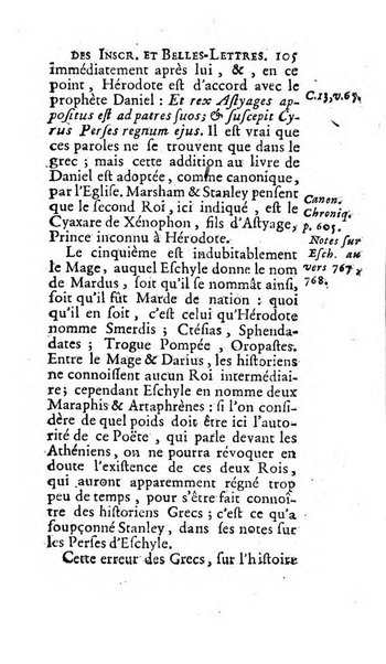 Histoire de l'Academie royale des inscriptions et belles lettres depuis son establissement jusqu'à present avec les Mémoires de littérature tirez des registres de cette Académie..