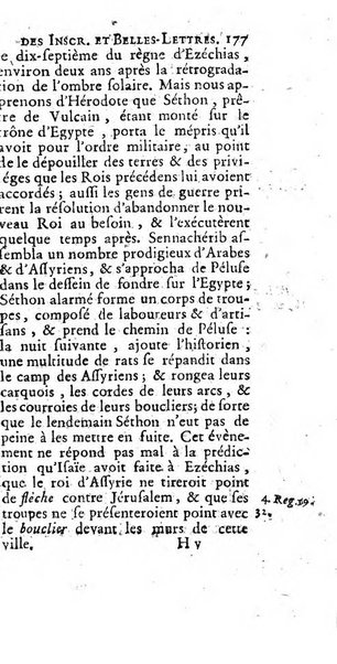 Histoire de l'Academie royale des inscriptions et belles lettres depuis son establissement jusqu'à present avec les Mémoires de littérature tirez des registres de cette Académie..