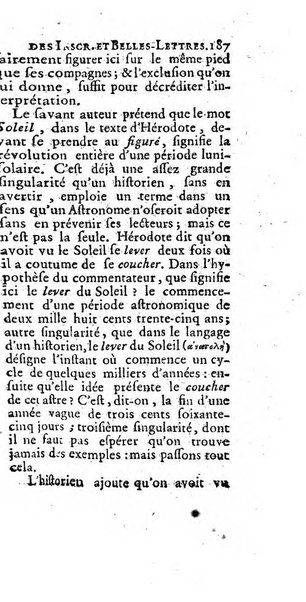 Histoire de l'Academie royale des inscriptions et belles lettres depuis son establissement jusqu'à present avec les Mémoires de littérature tirez des registres de cette Académie..