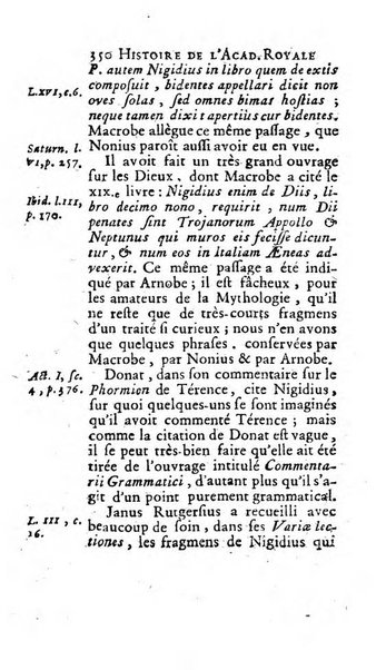 Histoire de l'Academie royale des inscriptions et belles lettres depuis son establissement jusqu'à present avec les Mémoires de littérature tirez des registres de cette Académie..