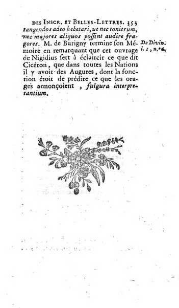 Histoire de l'Academie royale des inscriptions et belles lettres depuis son establissement jusqu'à present avec les Mémoires de littérature tirez des registres de cette Académie..