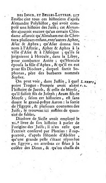 Histoire de l'Academie royale des inscriptions et belles lettres depuis son establissement jusqu'à present avec les Mémoires de littérature tirez des registres de cette Académie..