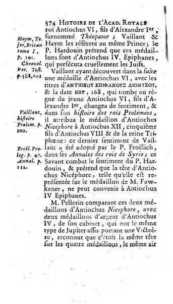 Histoire de l'Academie royale des inscriptions et belles lettres depuis son establissement jusqu'à present avec les Mémoires de littérature tirez des registres de cette Académie..