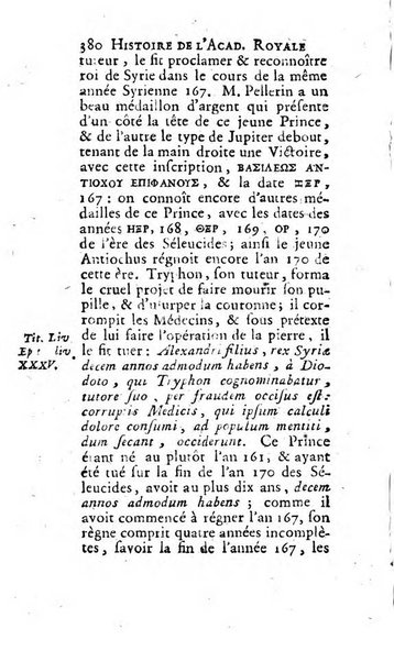 Histoire de l'Academie royale des inscriptions et belles lettres depuis son establissement jusqu'à present avec les Mémoires de littérature tirez des registres de cette Académie..