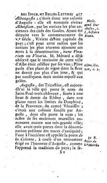 Histoire de l'Academie royale des inscriptions et belles lettres depuis son establissement jusqu'à present avec les Mémoires de littérature tirez des registres de cette Académie..