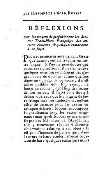 Histoire de l'Academie royale des inscriptions et belles lettres depuis son establissement jusqu'à present avec les Mémoires de littérature tirez des registres de cette Académie..