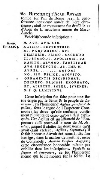 Histoire de l'Academie royale des inscriptions et belles lettres depuis son establissement jusqu'à present avec les Mémoires de littérature tirez des registres de cette Académie..