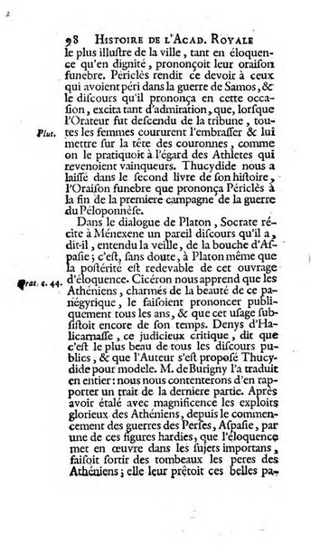 Histoire de l'Academie royale des inscriptions et belles lettres depuis son establissement jusqu'à present avec les Mémoires de littérature tirez des registres de cette Académie..