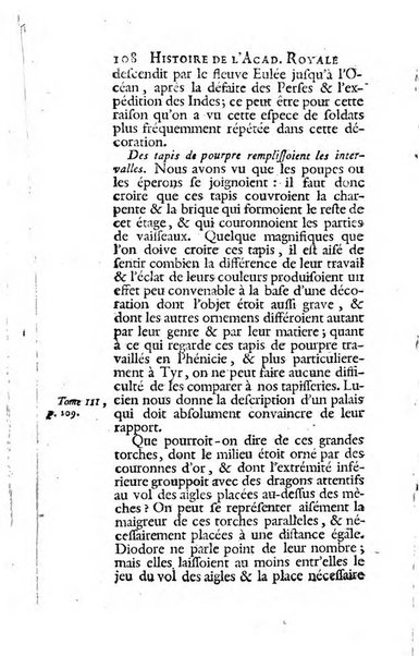 Histoire de l'Academie royale des inscriptions et belles lettres depuis son establissement jusqu'à present avec les Mémoires de littérature tirez des registres de cette Académie..