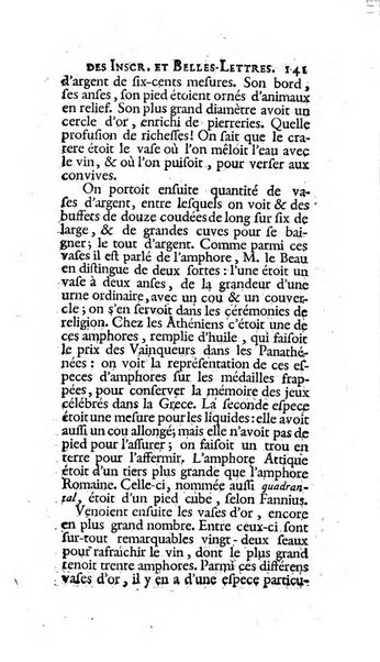 Histoire de l'Academie royale des inscriptions et belles lettres depuis son establissement jusqu'à present avec les Mémoires de littérature tirez des registres de cette Académie..