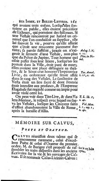 Histoire de l'Academie royale des inscriptions et belles lettres depuis son establissement jusqu'à present avec les Mémoires de littérature tirez des registres de cette Académie..